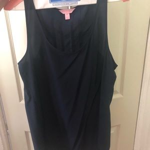 Lilly Pulitzer Navy Alyssa Tank